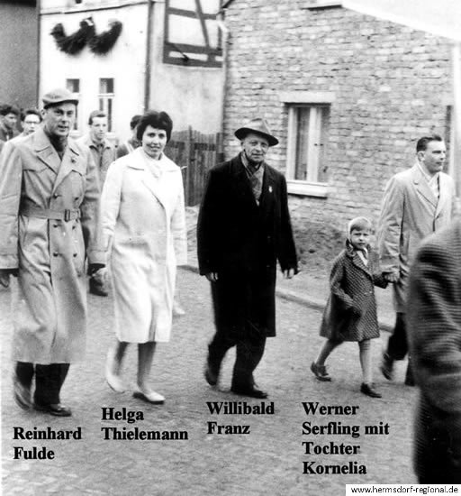 1. Mai 1955 - Umzug durch Hermsdorf